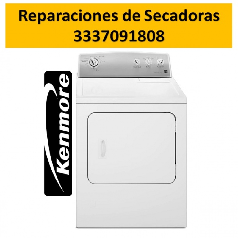 Reparaciones de Secadoras Kenmore