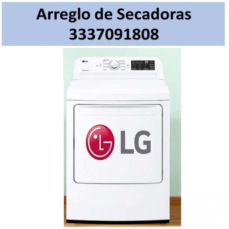 Reparaciones de Secadoras de Ropa LG