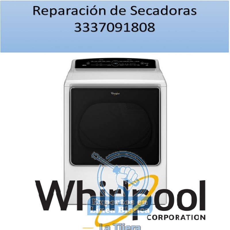 Reparaciones de Secadoras de Ropa Whirlpool